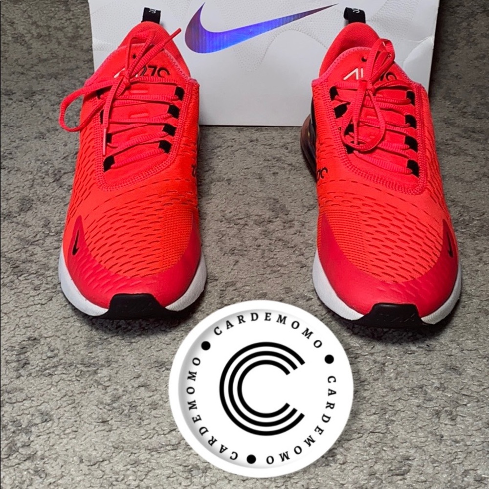 NIKE Air Max 270 Electric Pink Red men's Size 10.5